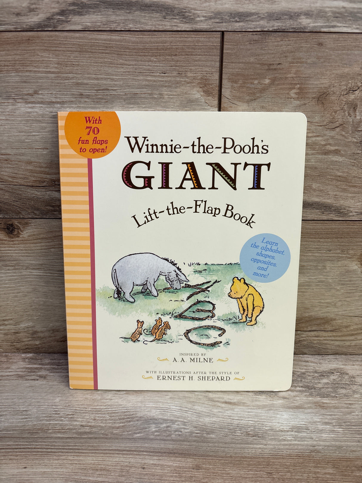 Winnie the Pooh's Giant Lift-the-Flap Hardcover Book