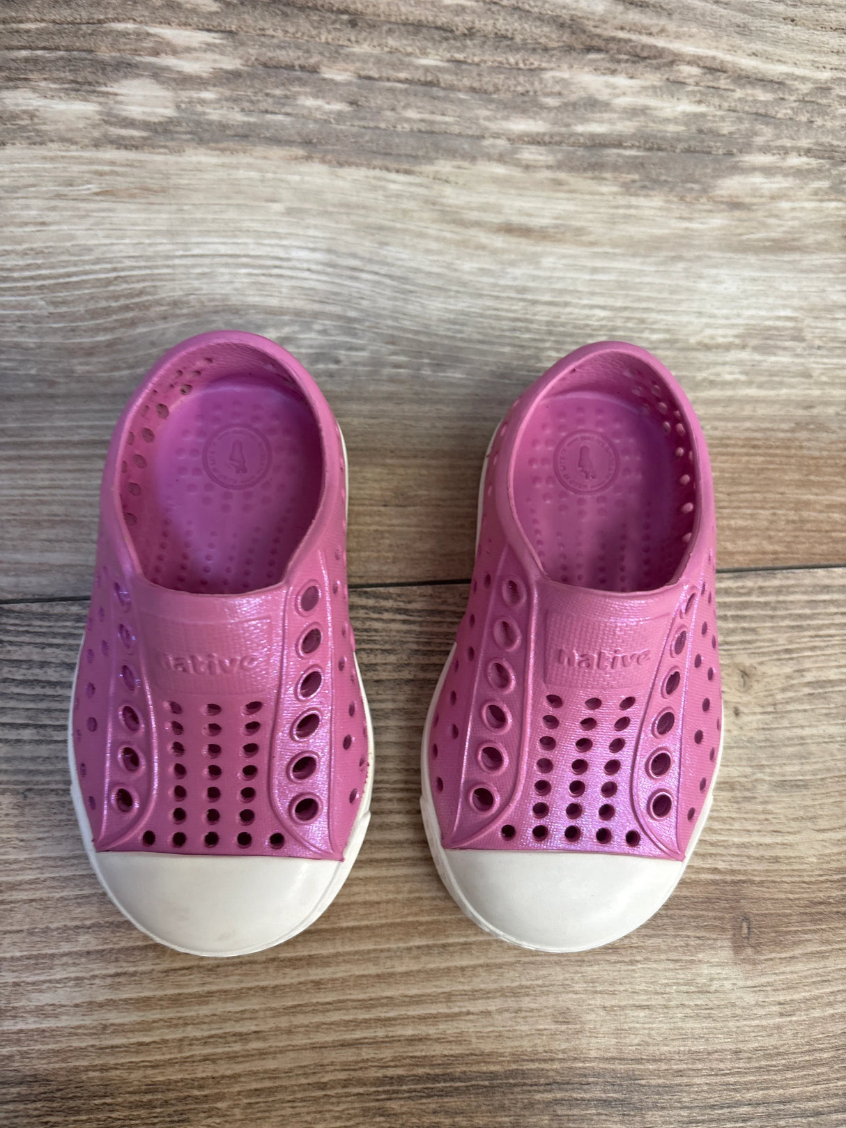 Native Jefferson Shoes Pink sz 4c