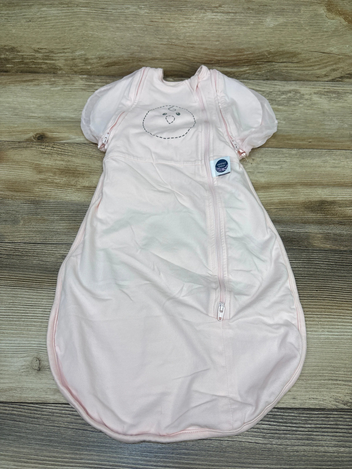 Nested Bean Zen One Air 6-in-1 Adaptable Baby Sleep Sack Pink sz 3-6m