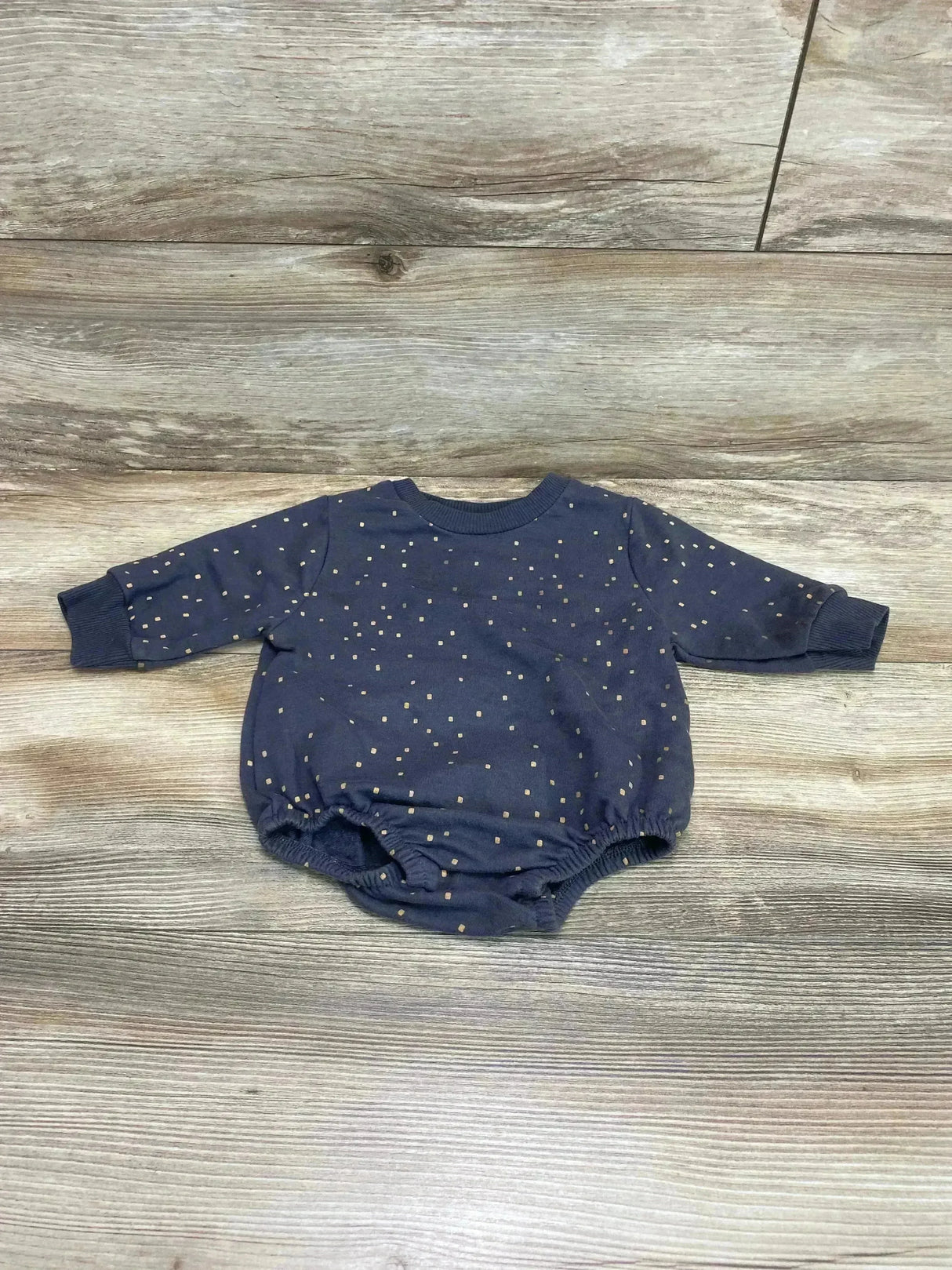 Easy-Peasy Sweatshirt Romper Grey sz 3-6m - Me n Mommy To Be