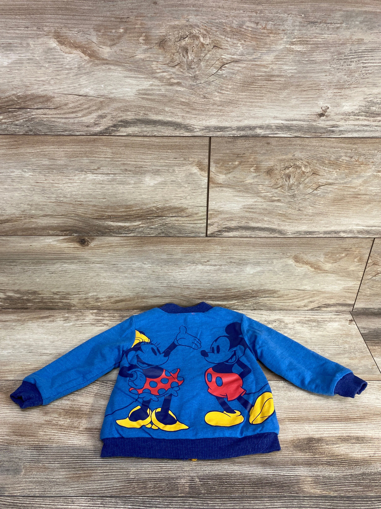 Disney Reversible Mickey & Minnie Jacket Blue sz 6-12m
