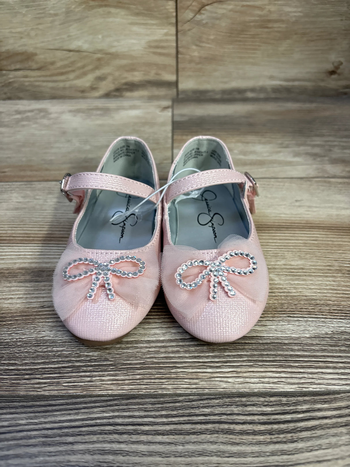 Jessica Simpson Amy Cyn Mary Jane Flats Pink sz 7c
