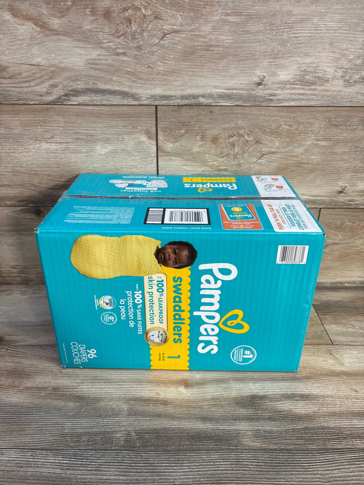 NEW Pampers Swaddlers Diapers Size 1 96ct.