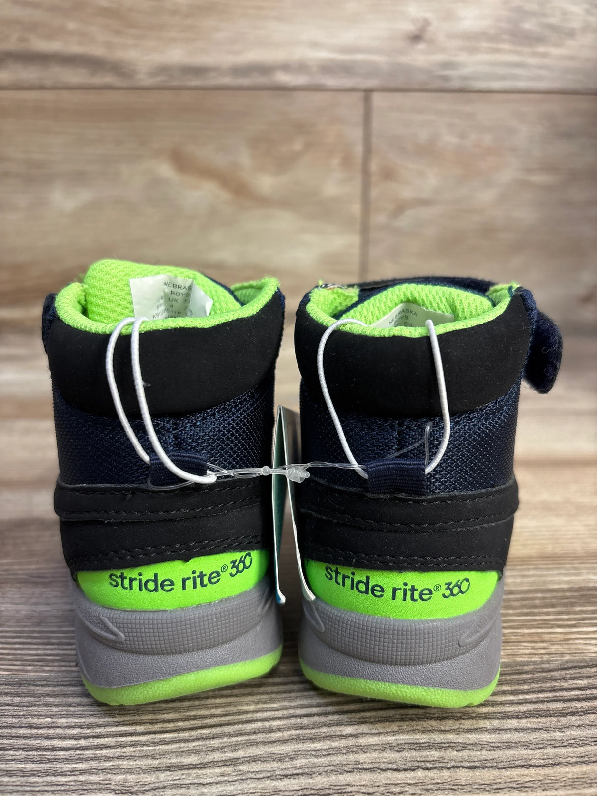 NEW Stride Rite 360 Girl's Nebraska Snow Boot Blue sz 5c