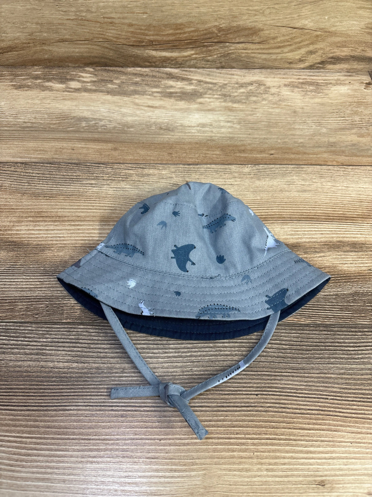 H&M Reversible Bucket Hat Blue sz Preemie/Newborn