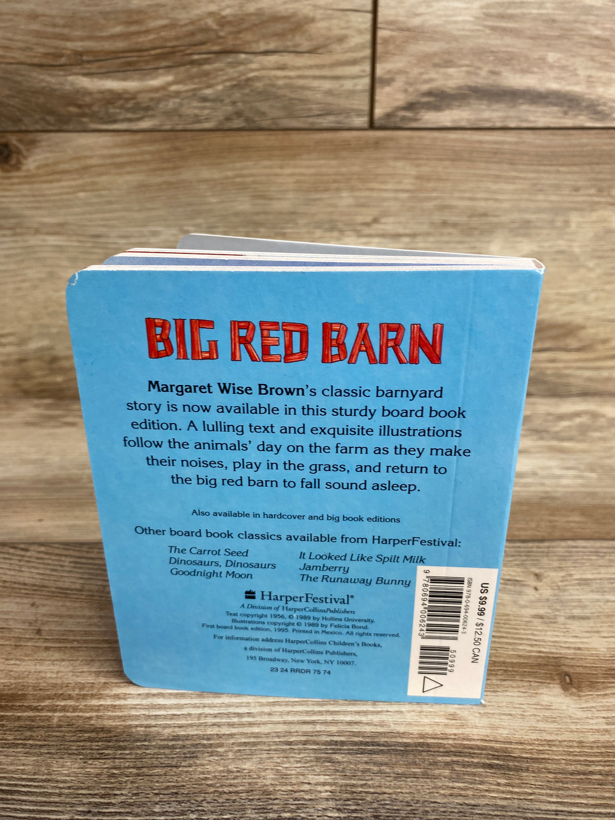 Big Red Barn Board Book