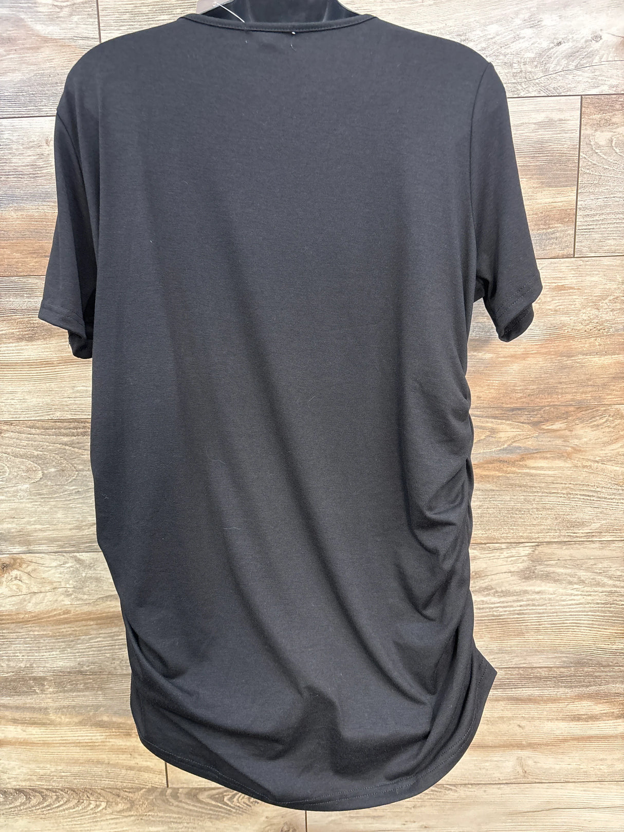 NEW Ginkana Ruched Maternity Shirt Black sz XXL