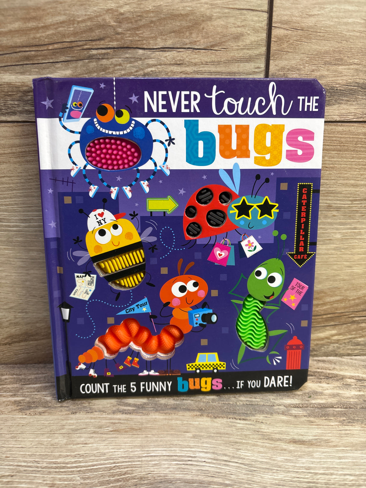 Never Touch The Bugs Board Book