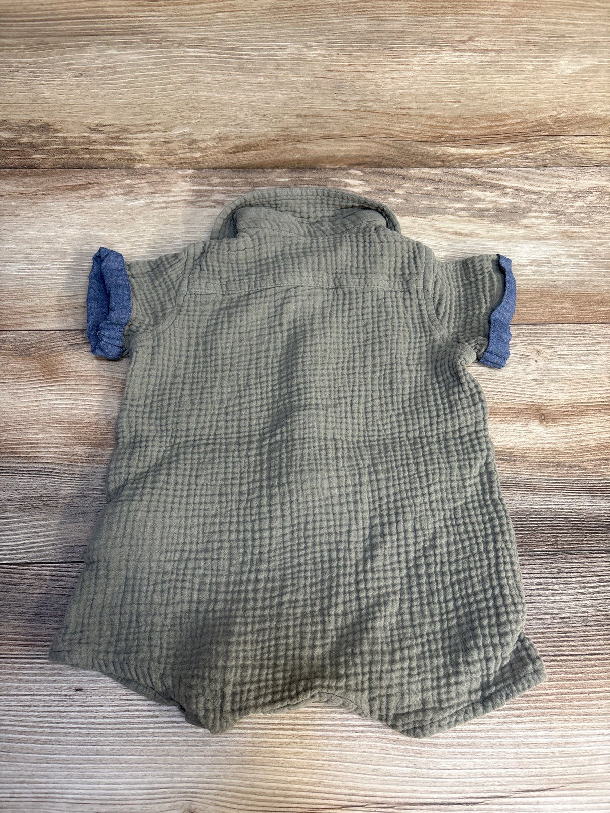 Ben Sherman Gauze Romper Olive sz 12m