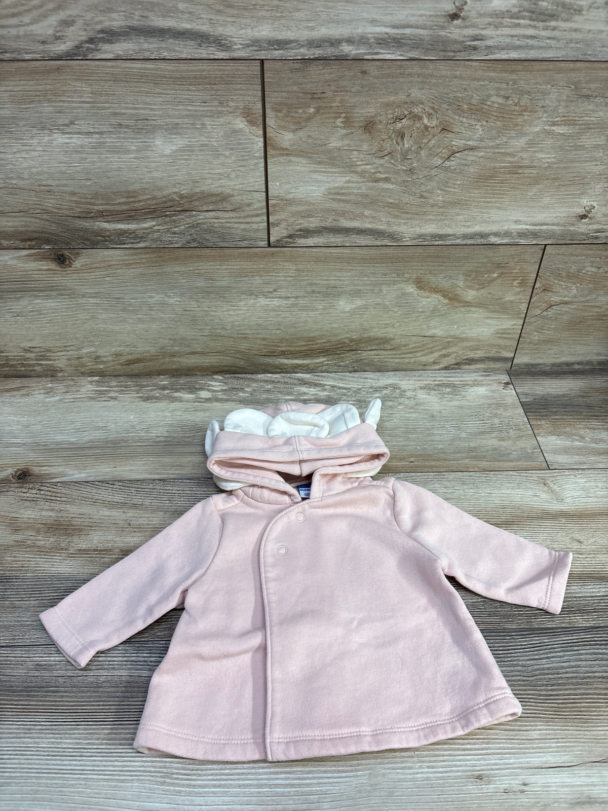 Old Navy Flower Hood Sweatshirt Pink sz 0-3m