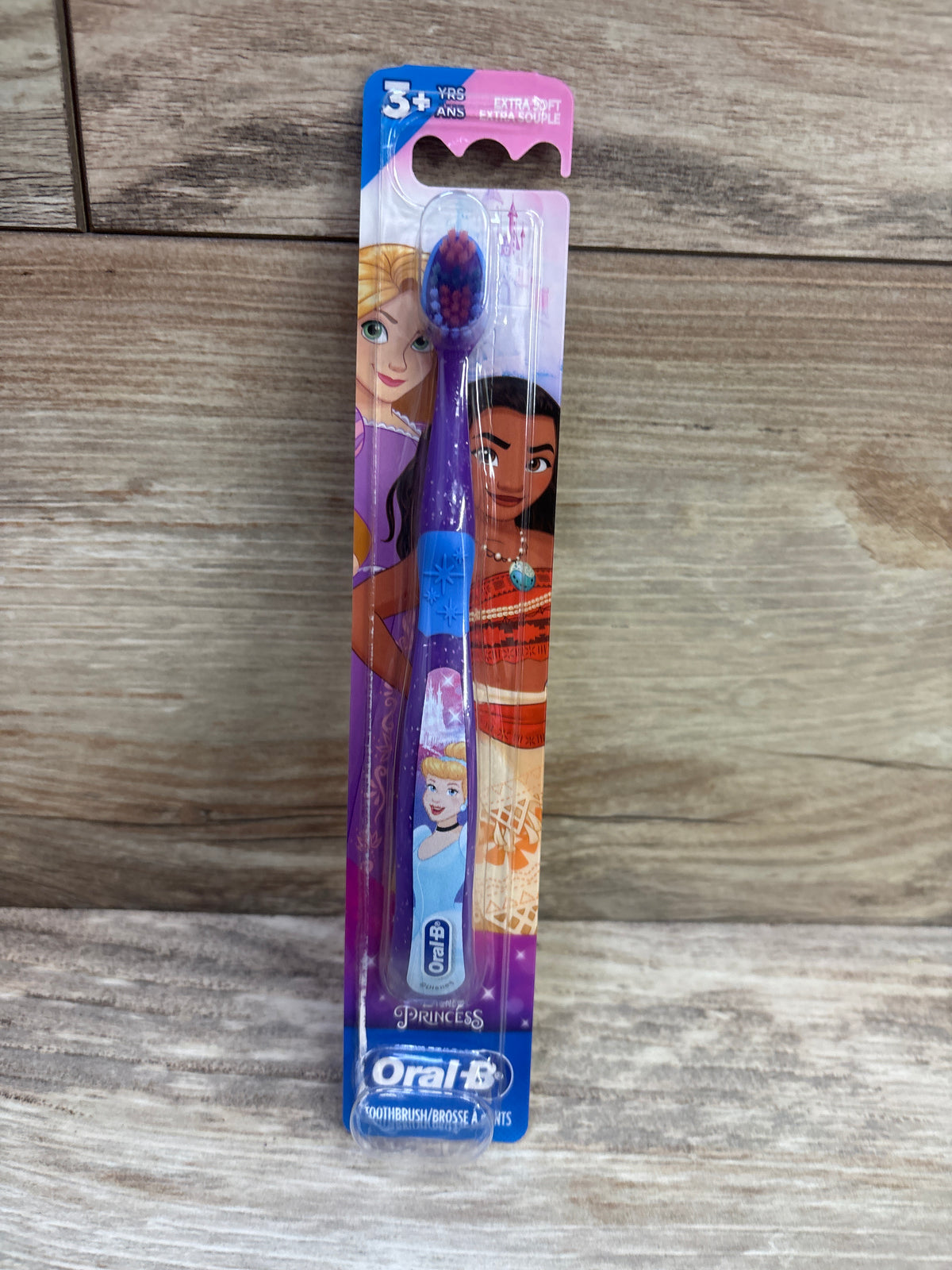NEW Oral-B Disney Princess Cinderella Extra Soft Toothbrush