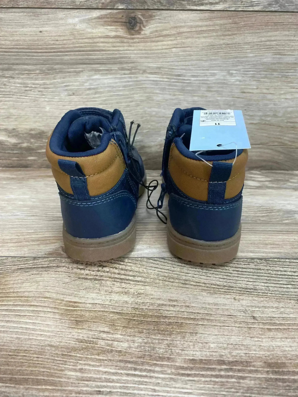 NEW Cat & Jack Toddler Slip-On Zipper Chukka Boots Blue Sz 11c - Me n Mommy To Be