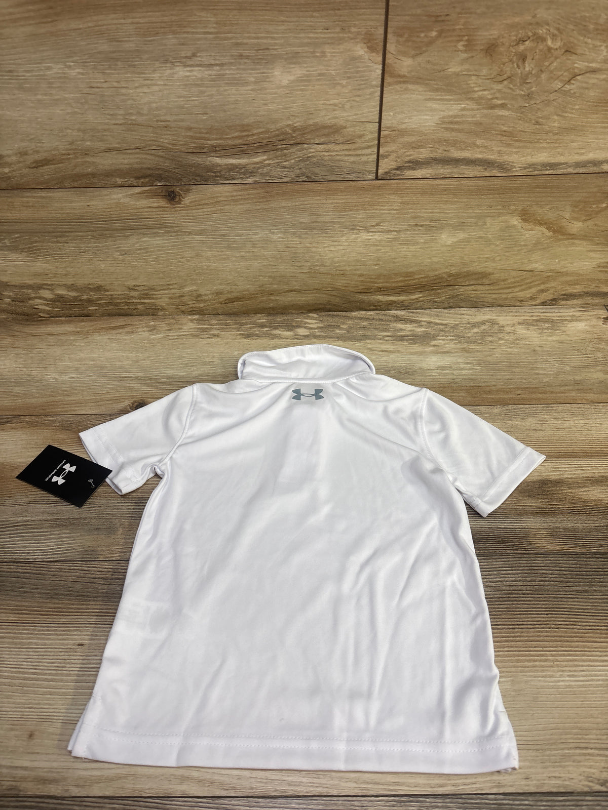 NEW Under Armour Polo Shirt White sz 4T