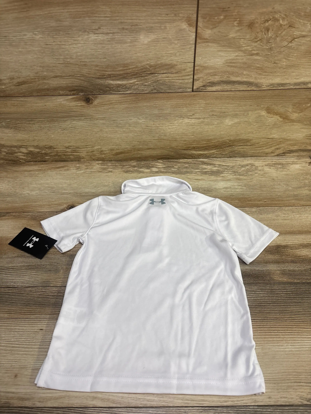 NEW Under Armour Polo Shirt White sz 4T