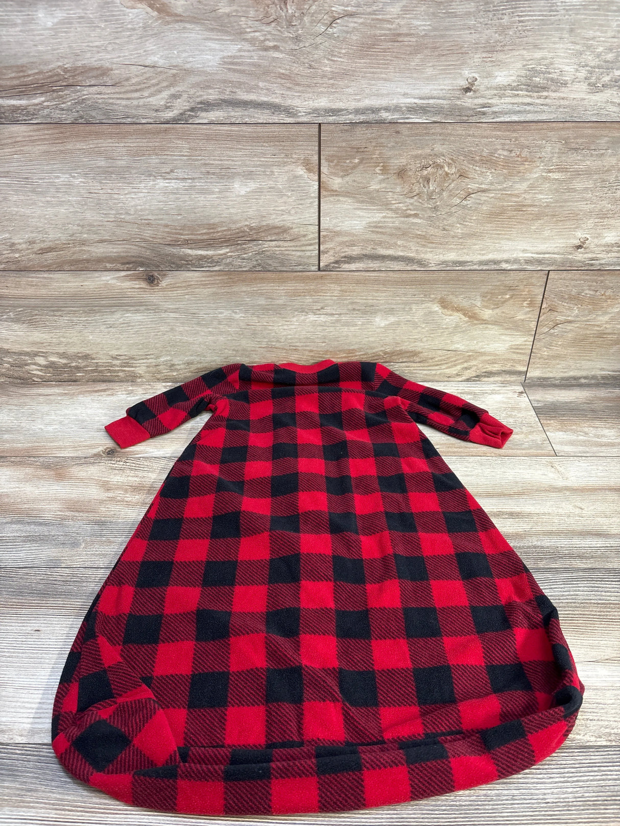 Carter's Plaid Blanket Sleep Sack Red sz 6-9m