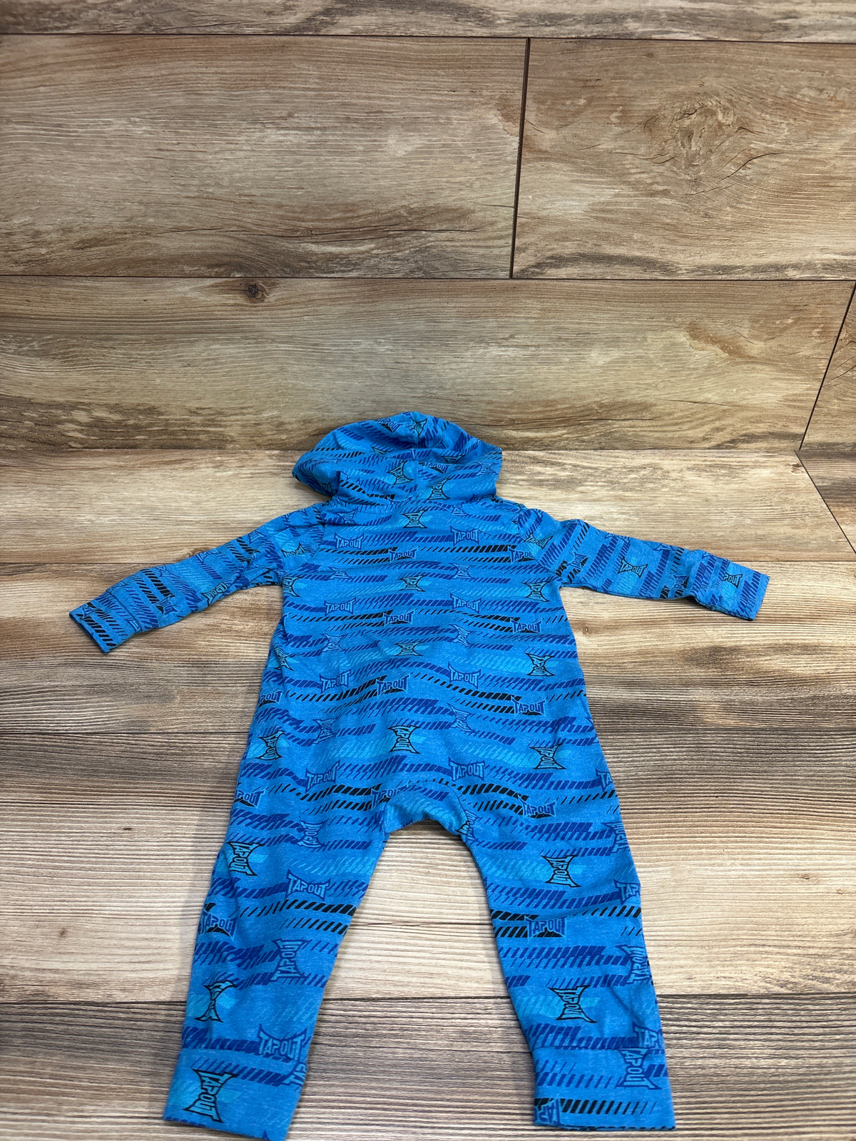 Tapout Hooded Coverall Blue sz 6-9m