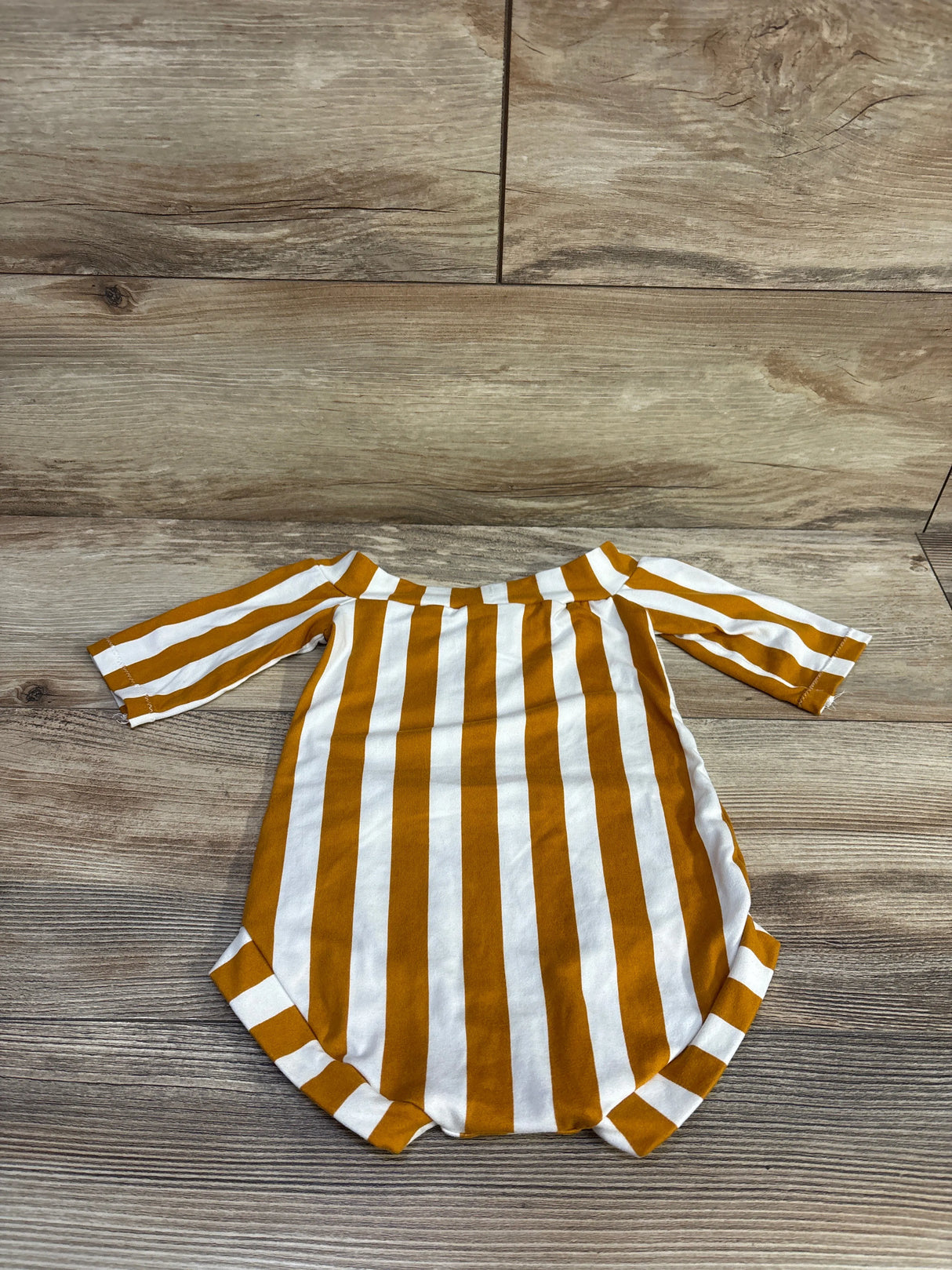 Striped Leotard Brown sz 4T - Me n Mommy To Be