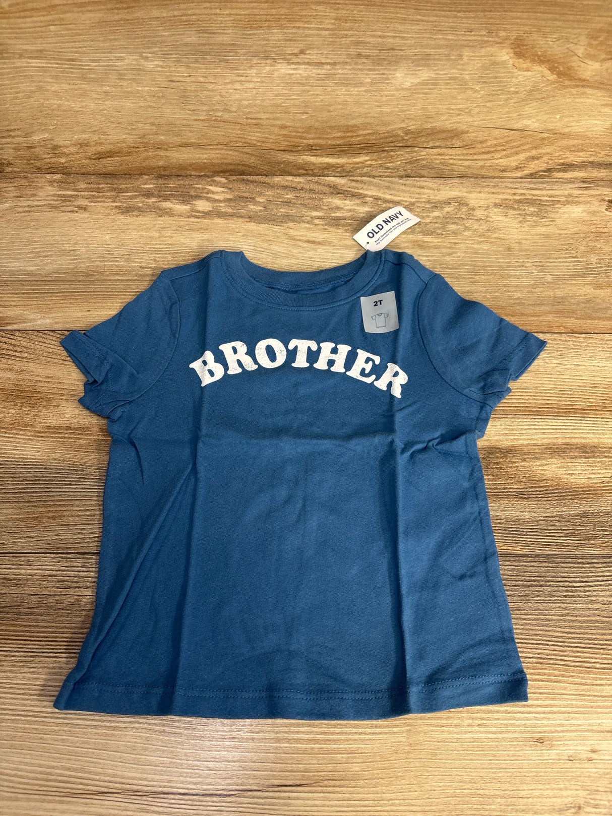 NEW Old Navy 'Brother' Blue Shirt sz 2T
