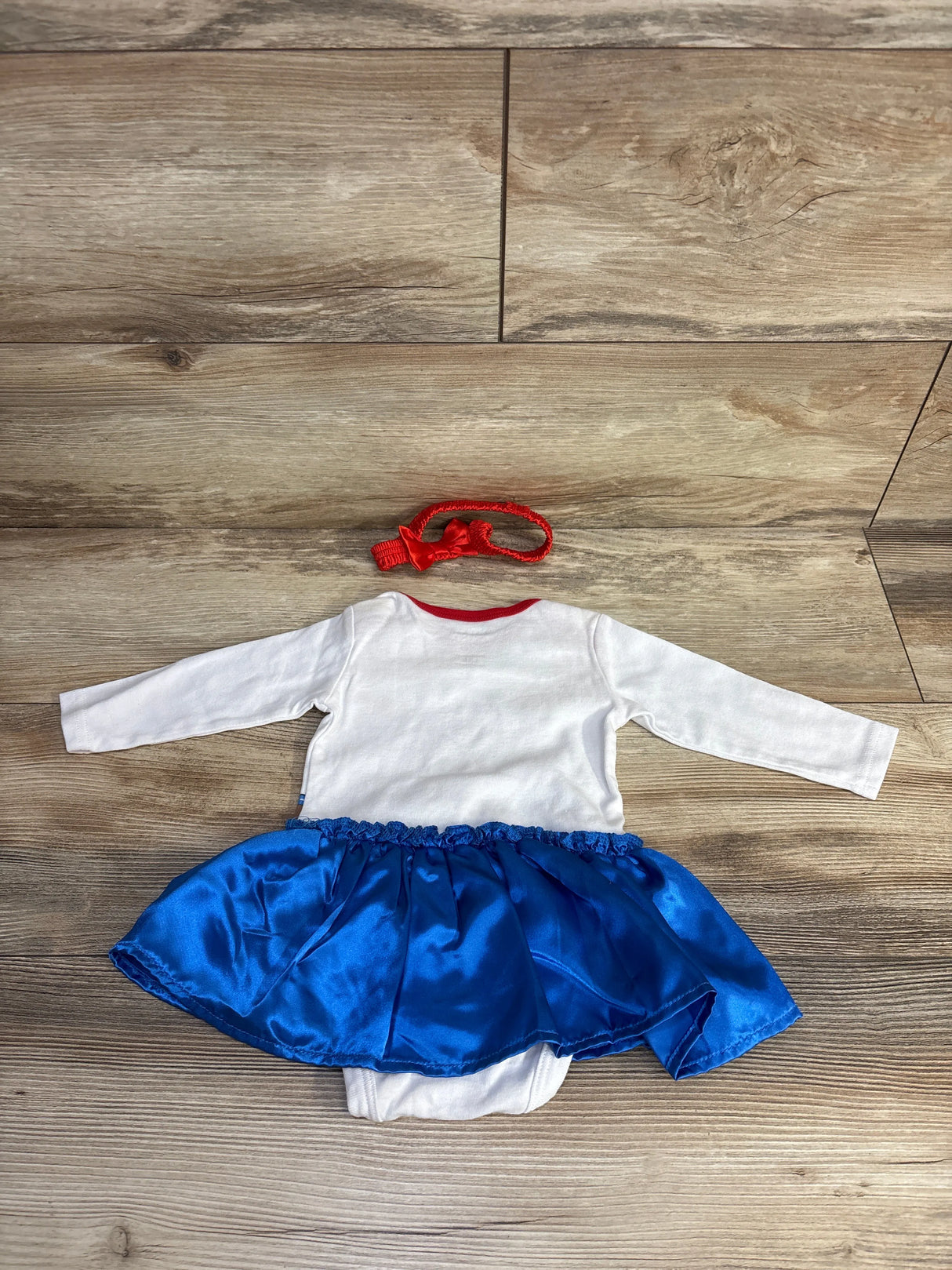 Disney Baby 2pc Toy Story Jessie Bodysuit Dress & Headband White sz 6-9m