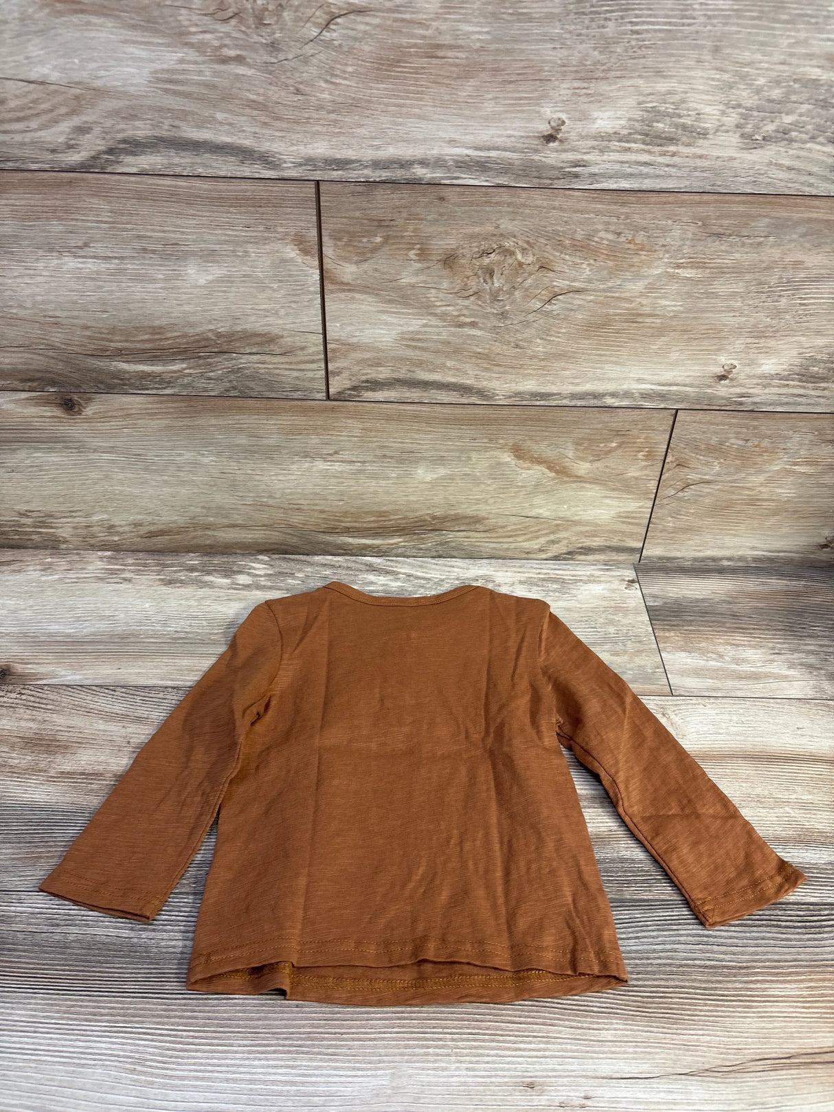 Shein Henley Shirt Brown sz 3T