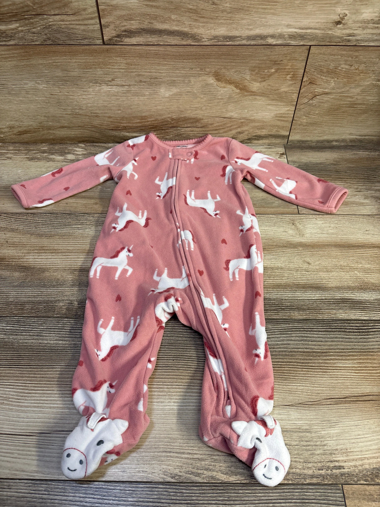 Child Of Mine Blanket Sleeper Pink sz 3-6m