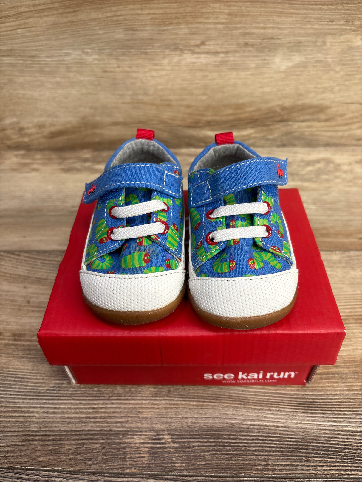 See Kai Run Stevie II 'The Very Hungry Caterpillar' Sneakers Blue sz 5c