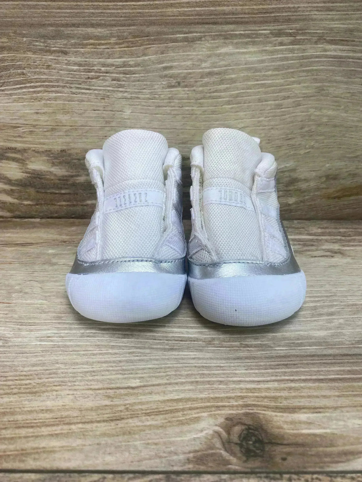 Air Jordan 11 Retro TD 'Metallic Silver' Sneakers sz 3c - Me n Mommy To Be