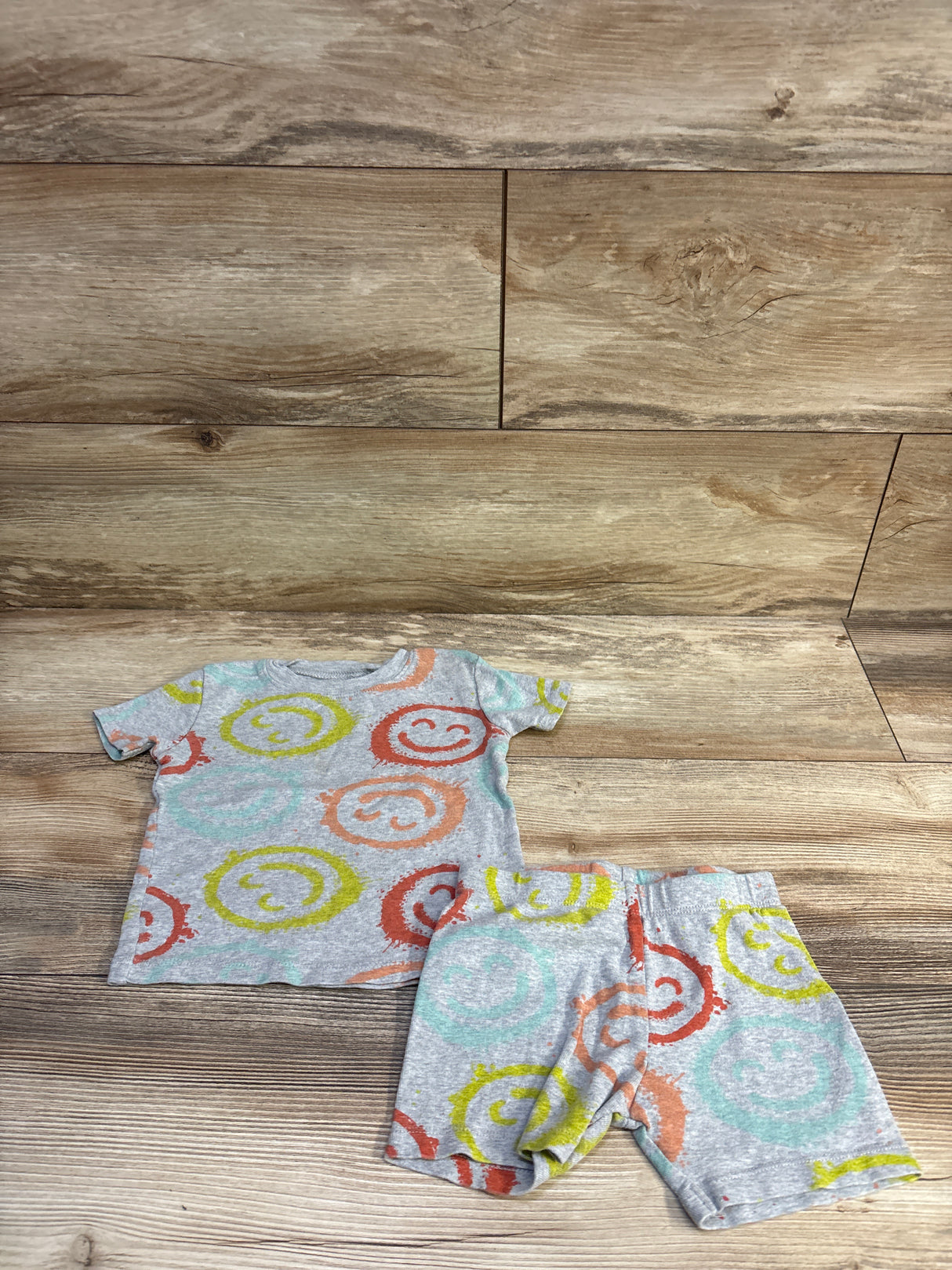Member's Mark 2pc Pajama Set Grey sz 2T