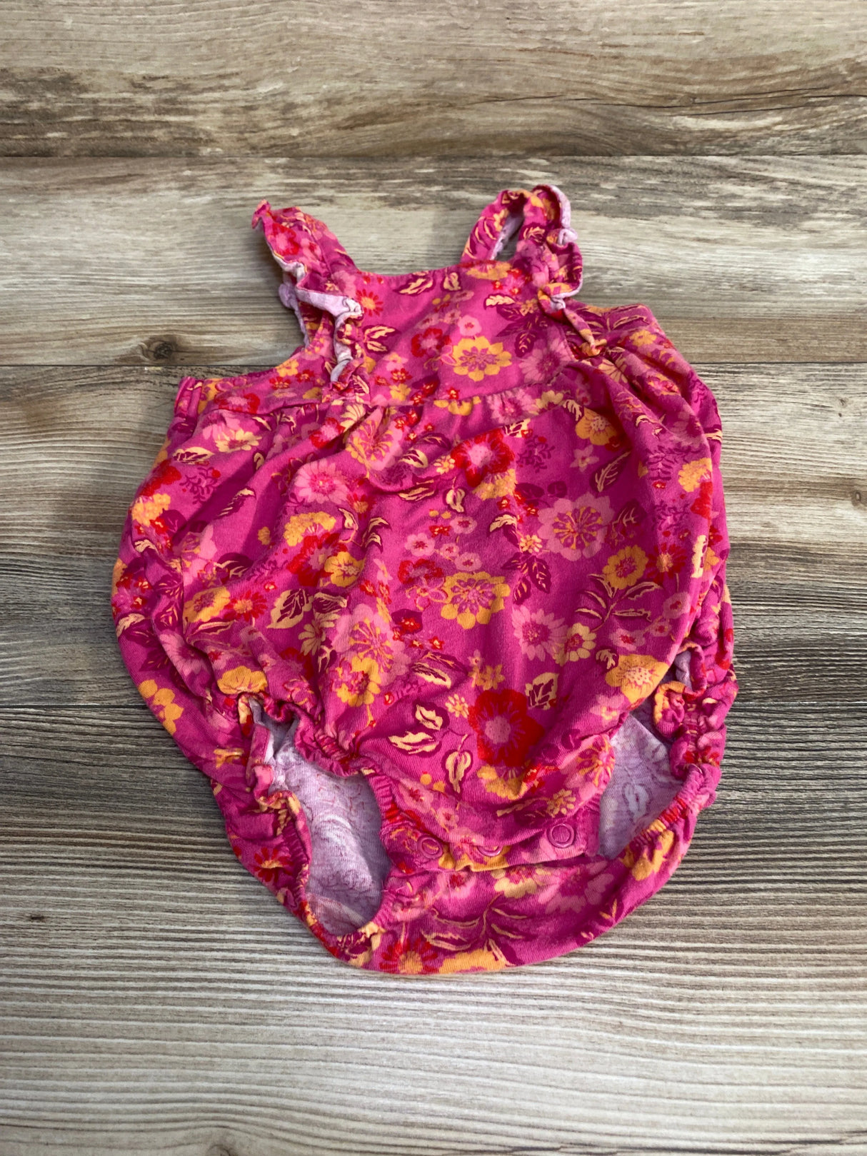 Carter's Floral Bubble Romper Pink sz 24m - Me n Mommy To Be