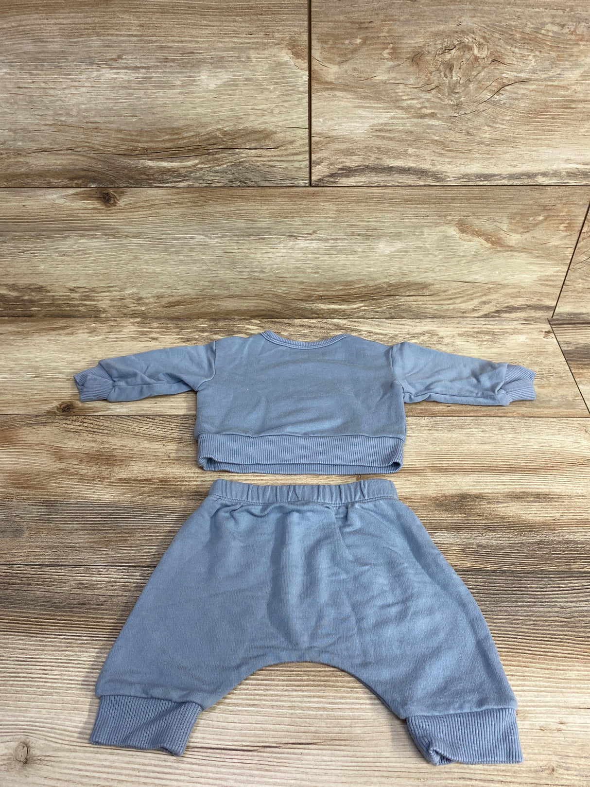 Cloud Island 2pc Bear Sweatshirt & Bottoms Set Blue sz Newborn