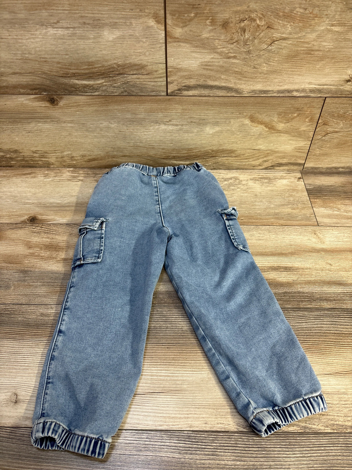 Baby Gap Pull On Cargo Jeans Blue sz 4T