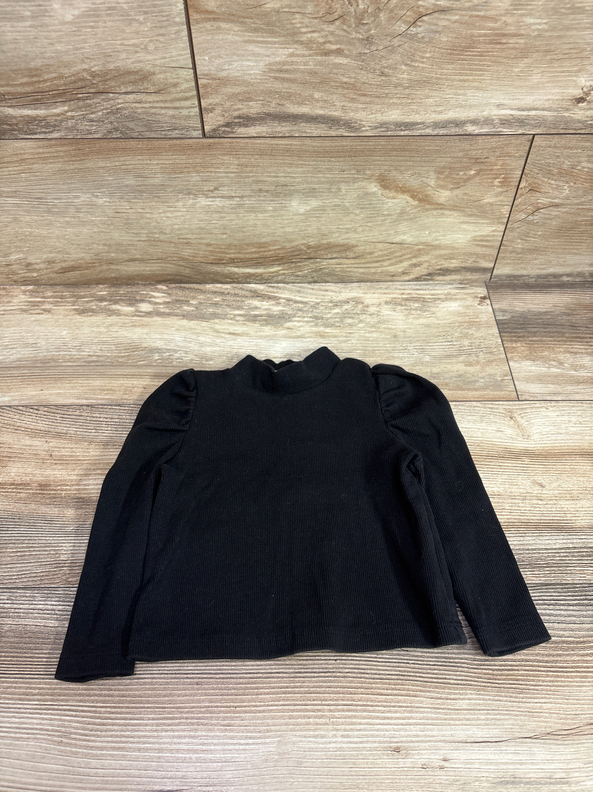 Baby Gap Ribbed Long Sleeve Shirt Black sz 12-18m