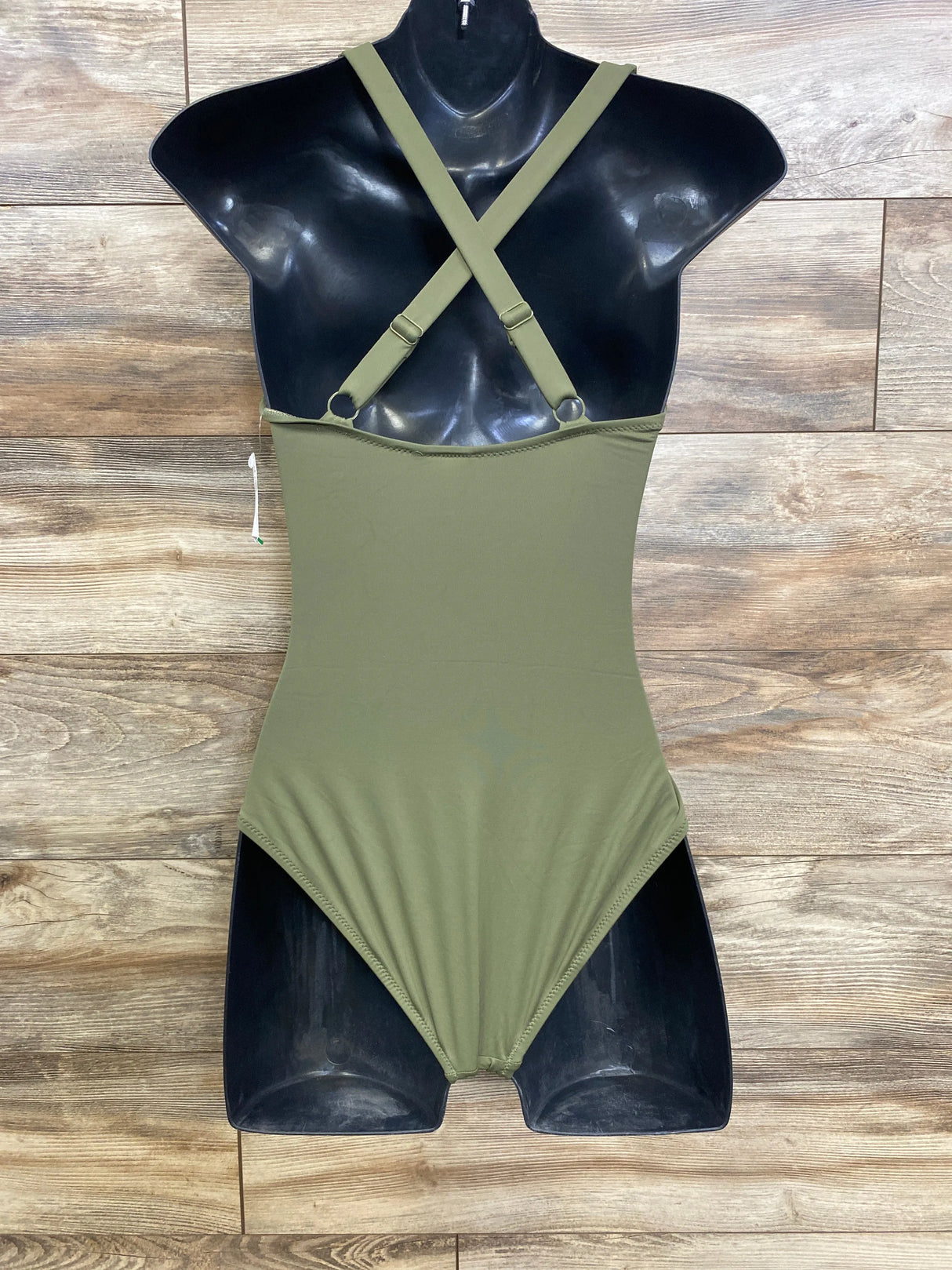 NEW Gap Maternity 1pc Wrap V-Neck Swimsuit Green sz XS - Me n Mommy To Be