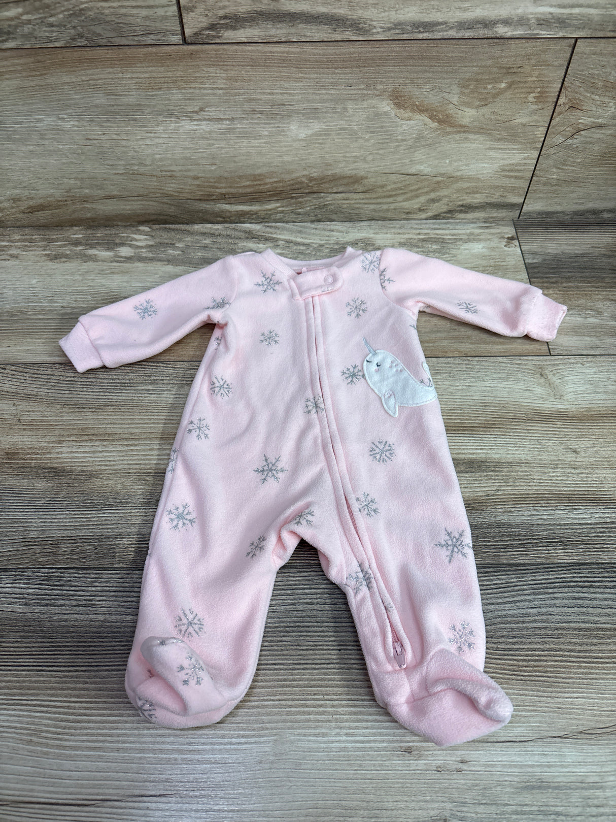 Carter's Blanket Sleeper Pink sz Newborn