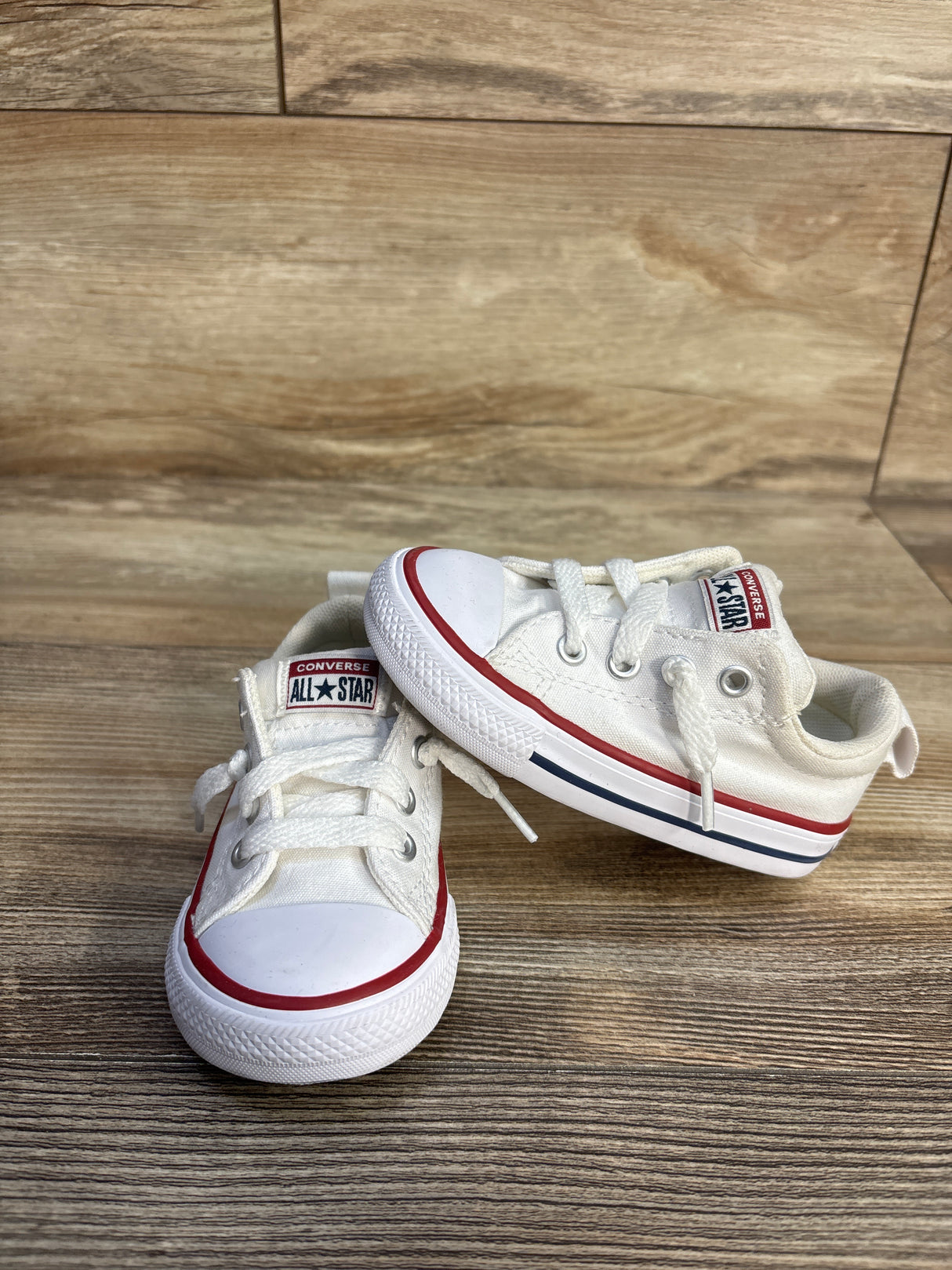 Converse Chuck Taylor All Star Street Low Sneakers White sz 6c