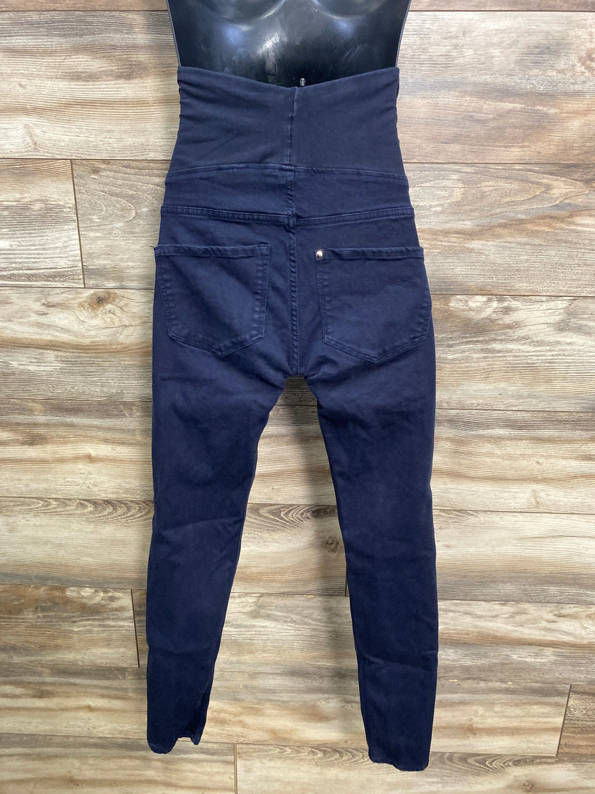 H&M Mama Full Panel Pants Navy sz Small - Me n Mommy To Be