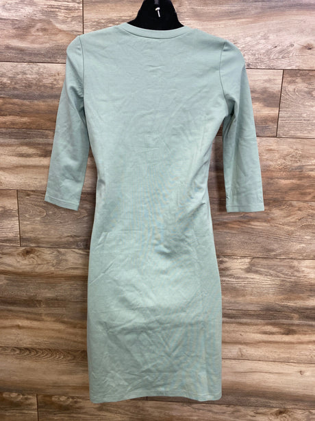 Lou Lou Faux Henley Dress Green sz Small - Me n Mommy To Be