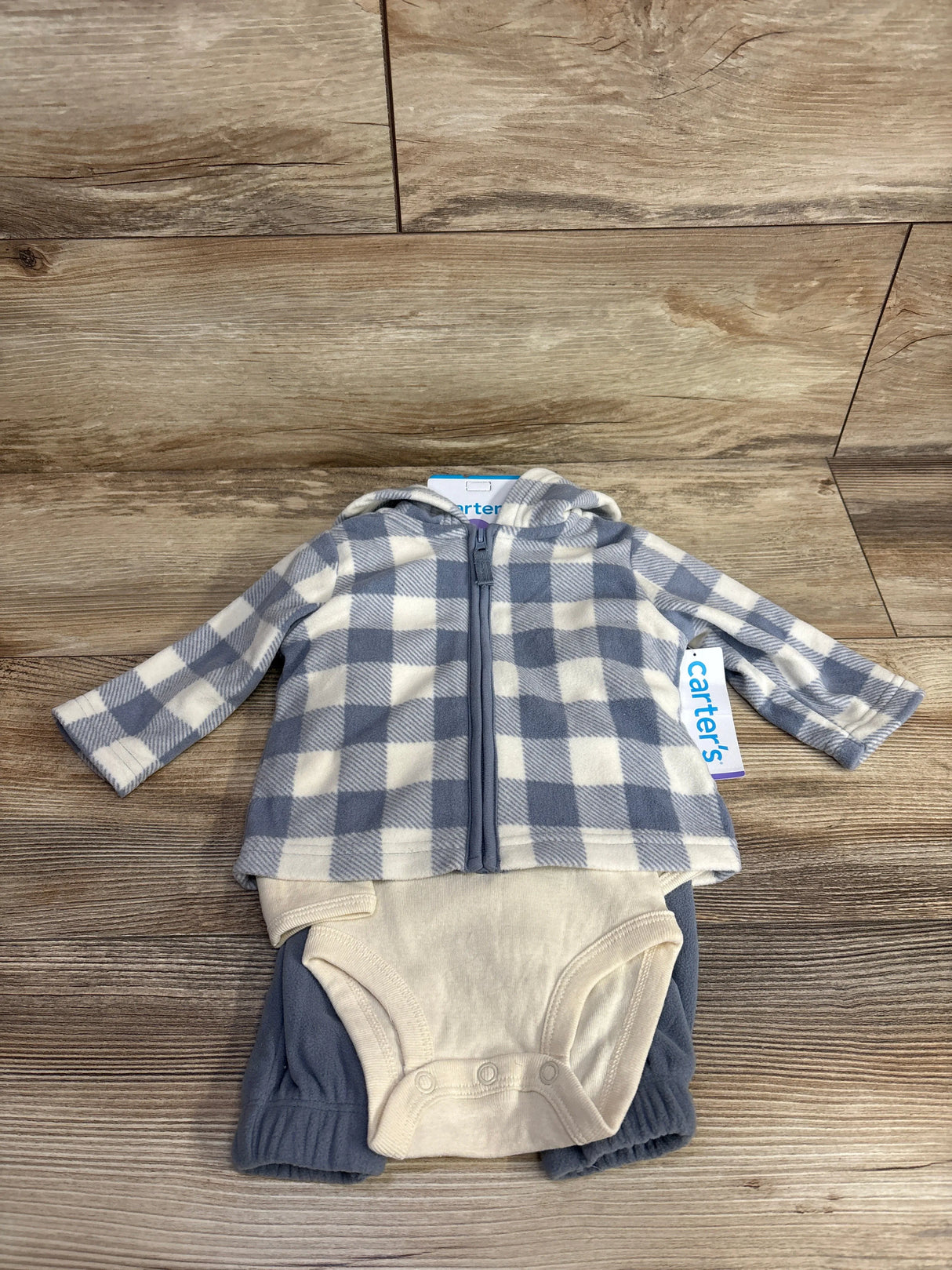 NEW Carter's 3pc Set Blue sz 3m
