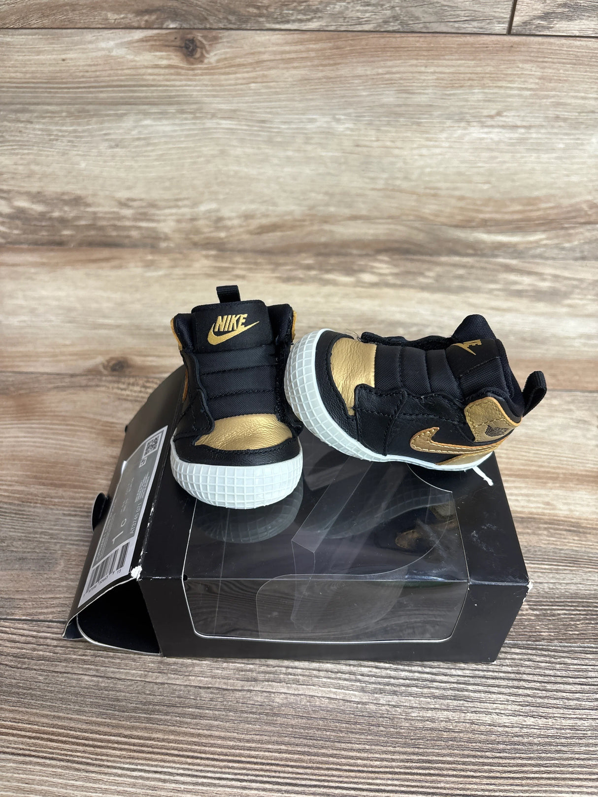 Air Jordan 1 Retro High OG CB 'Black Gold' sz 1c