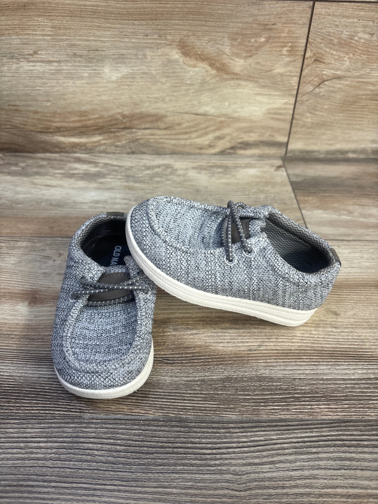 Old Navy Slip-On Deck Shoes Grey sz 8c