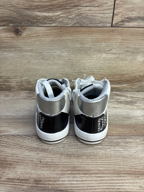 NEW DKNY Girls Hannah Leena High Top Sneakers White sz 12c - Me n Mommy To Be