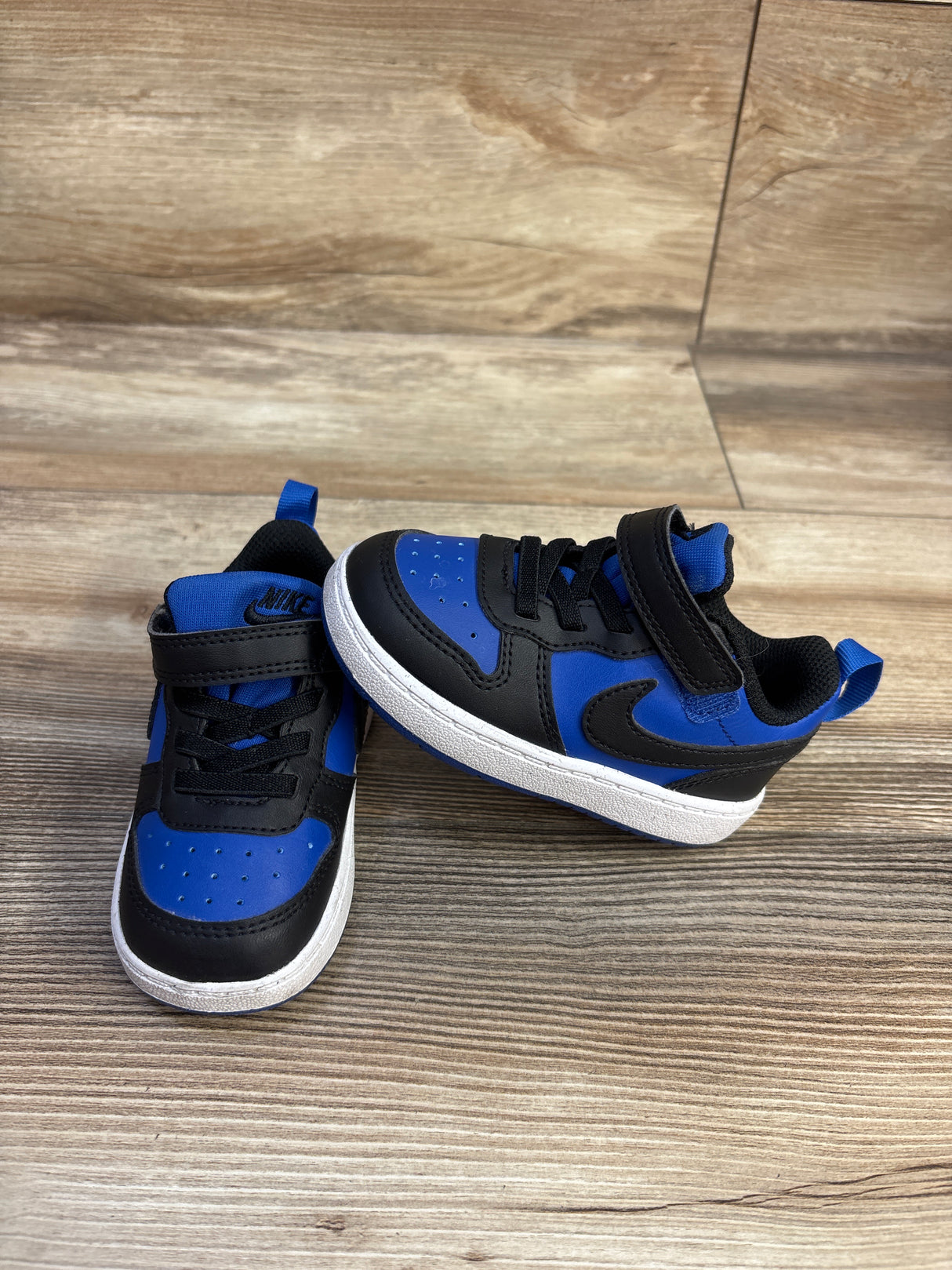 Nike Court Boroughow Recraft TD 'Game Royal Black' Sneakers sz 6c
