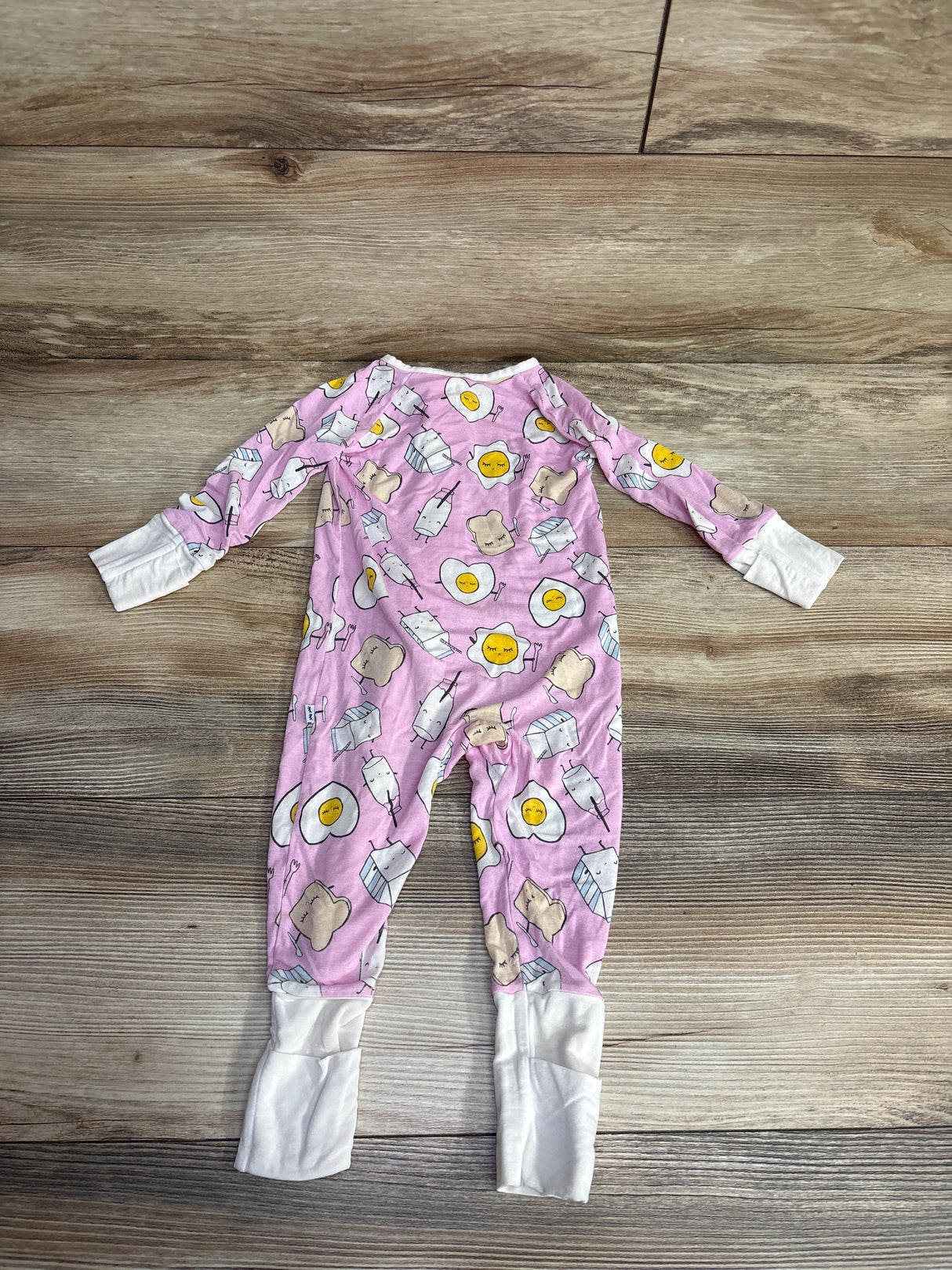 Little Sleepies Breakfast Buddies Zippy Pink sz 3-6m