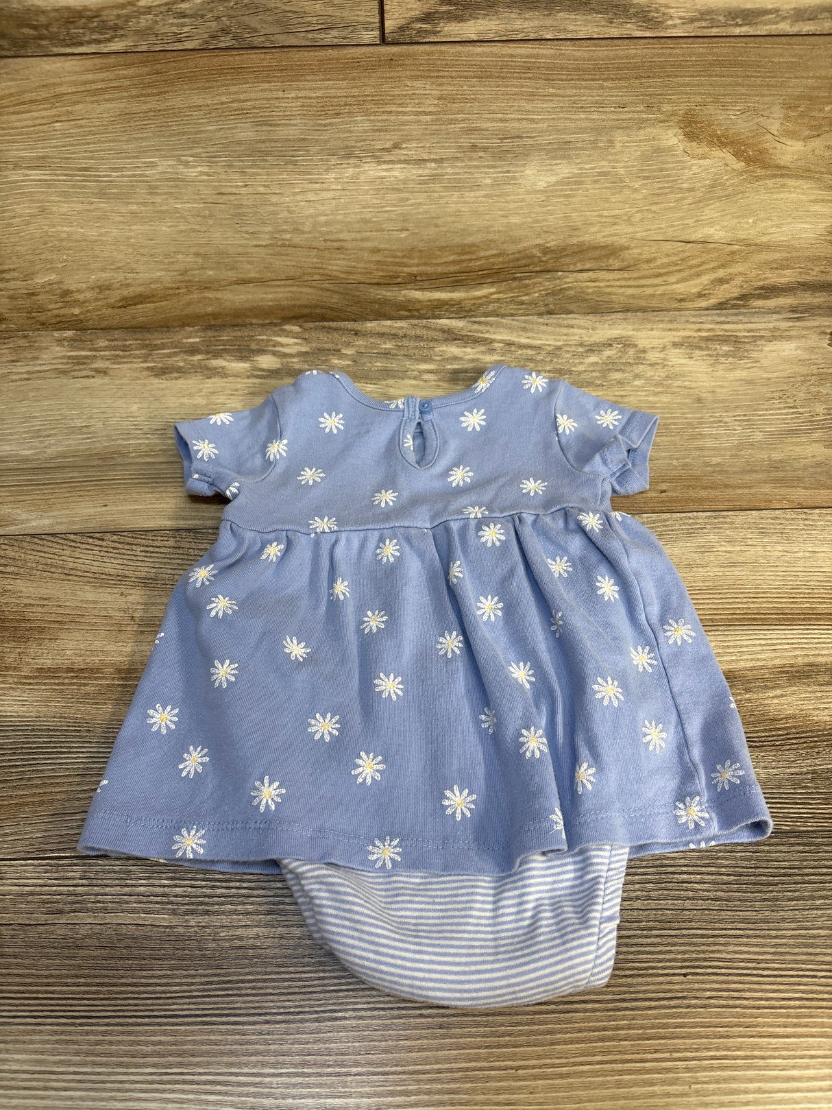 Carter's Floral Print Bodysuit Dress Lilac sz 6m