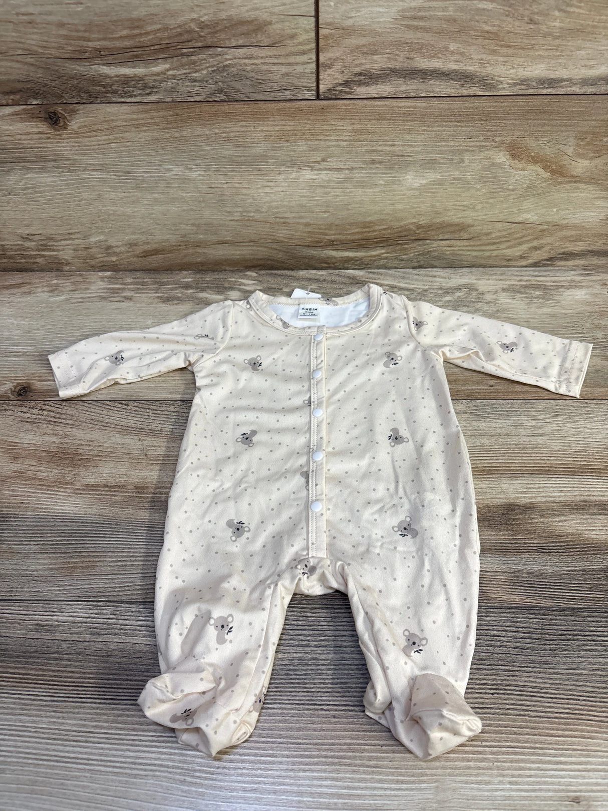 NEW Shien Snap Sleeper Beige sz 0-1m
