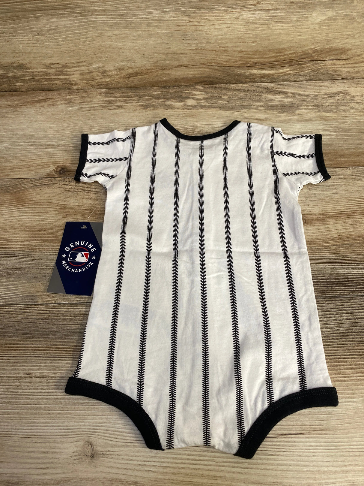 NEW MLB Colorado Rockies Pinstripe Power Hitter Romper sz 12m - Me n Mommy To Be