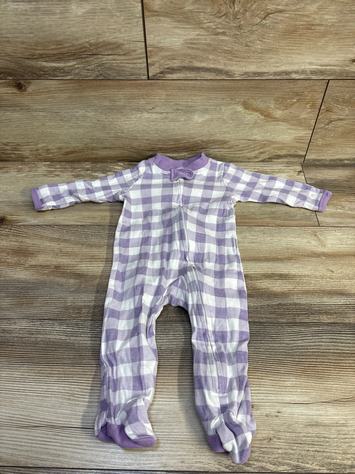 Honest Baby Sleeper Purple sz 3-6m