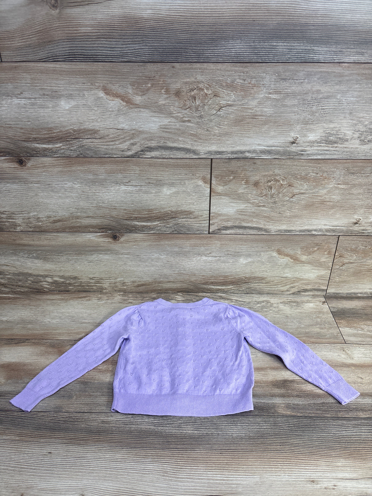 Cat & Jack Button Up Sweater Purple sz 3T