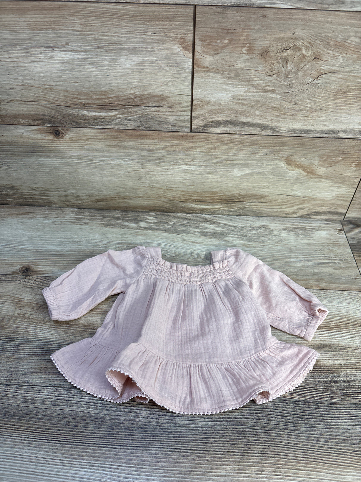 NWOT Cloud Island 2pc Gauze Dress & Bloomers Pink sz Newborn