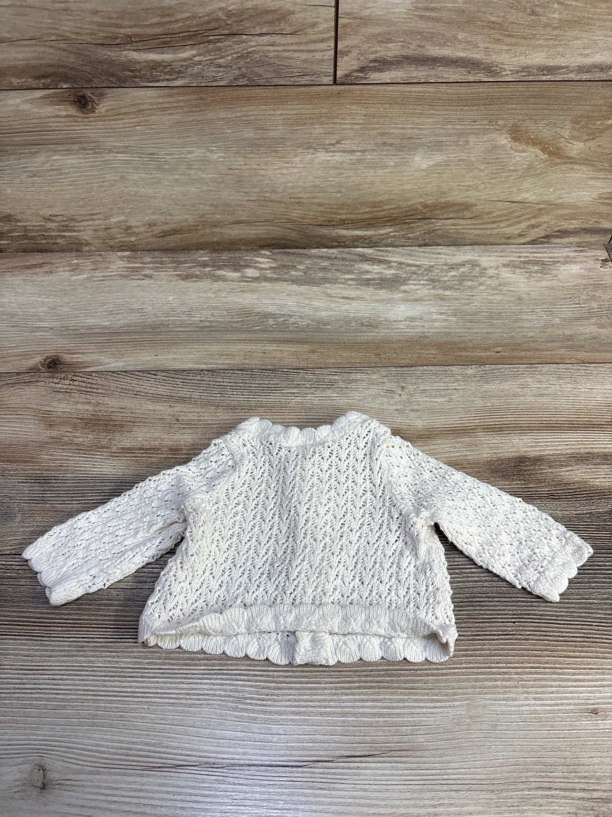 Baby Gap Knit Button-Up Cardigan Ivory sz 0-3m
